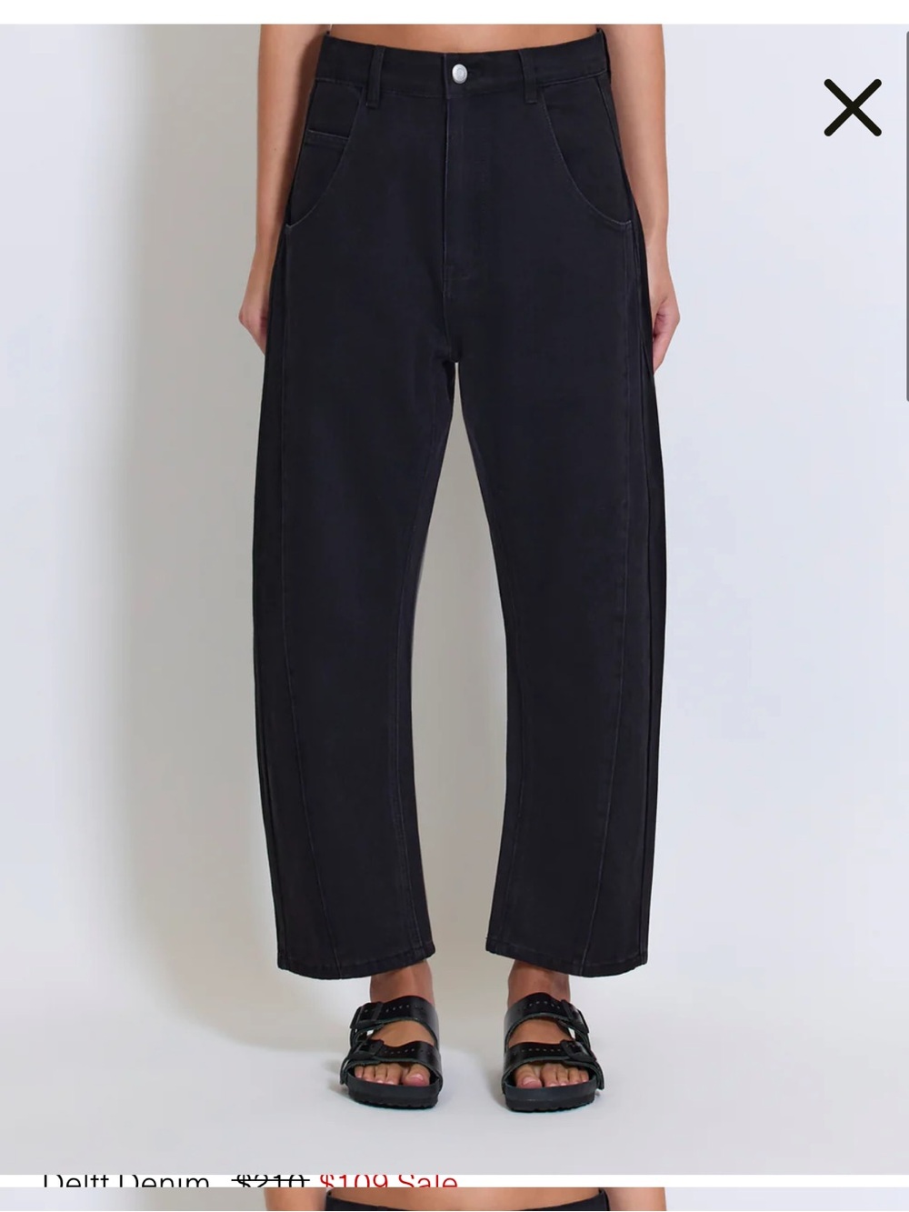 Roucha delf denim washed black